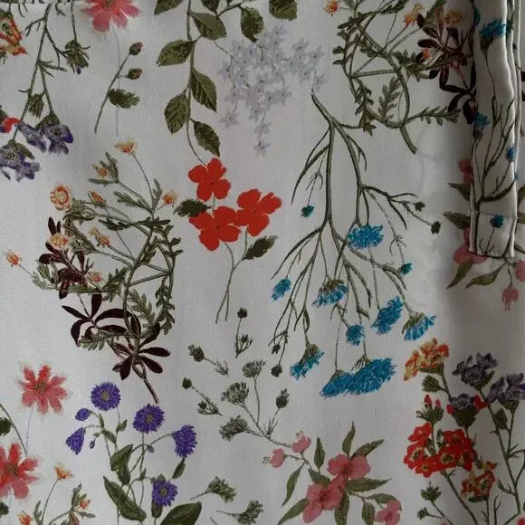 Violet + Claire Women's Floral Botanical Blouse – Size 1X - Picture 6 of 9
